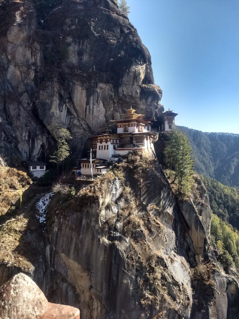 tigers nest in bhutan - one of the best travel destinations.