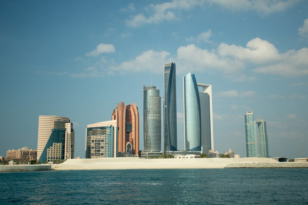 abu dhabi, city, skyline