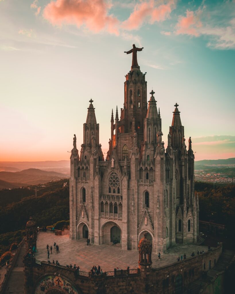 brown cathedral during daytime, Barcelona, solo female travel